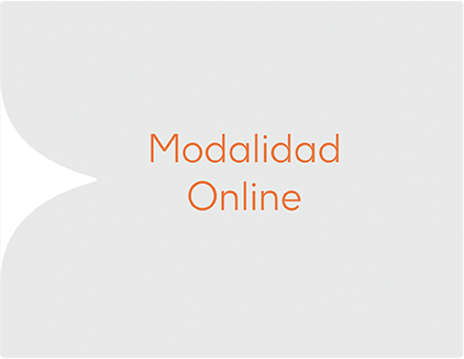 Modalidad online Modalidad online